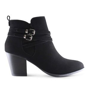 Marco Republic Switzerland Women's Almond Toe Mid-Heel Chunky Block Stacked Heel